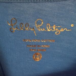 Lilly Pulitzer blue cotton dress